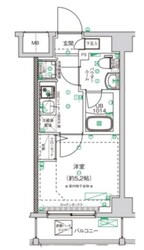 クラリッサ横浜ロッソの物件間取画像